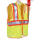 Unisex Neon Green High-Visibility Work Vest